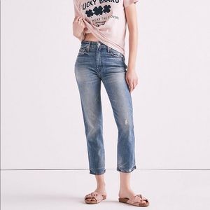 Lucky Brand Made In L.A. Lucky Pins High Rise Jean In Wilkins